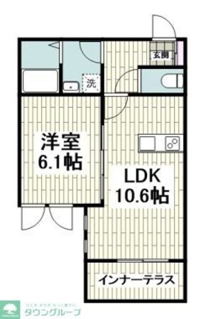 クレール・エ・ボウIIIの物件間取画像
